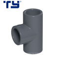 Plastic Pipe Fitting PVC Equal Tee For Water Line